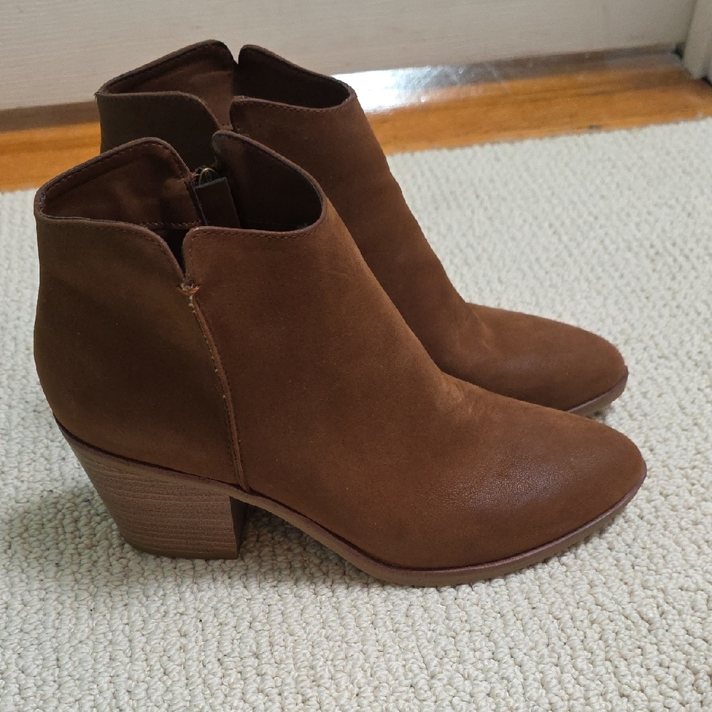MIA Tan Ankle Booties